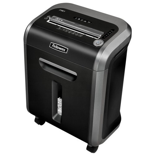 Шредер Fellowes® Powershred® 79Ci, DIN P-4, 4х38 мм, 16 лст., 23 лтр., 100% Jam Proof™, SafeSense™ Fellowes FS-46790
