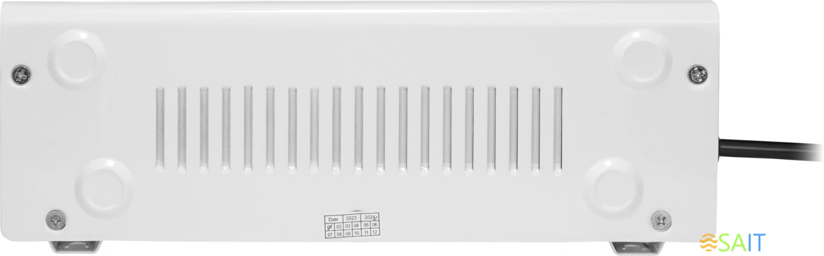 Стабилизатор напряжения Smartwatt AVR Slim 1000RW 1000ВА белый