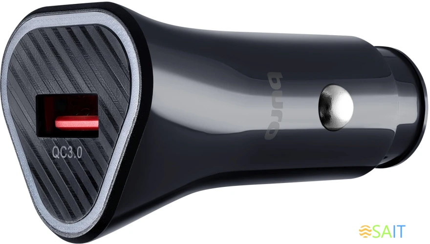 Автомобильное зар./устр. Buro BUCL1 18W 3A (QC) USB-A универсальное черный (BUCL18P100BK)