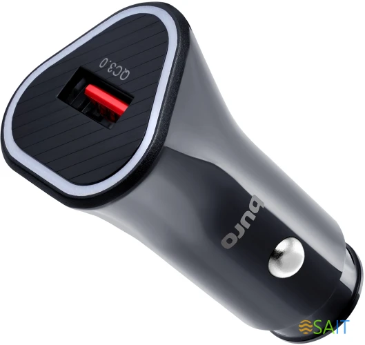 Автомобильное зар./устр. Buro BUCL1 18W 3A (QC) USB-A универсальное черный (BUCL18P100BK)