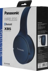 Гарнитура накладные Panasonic RB-HF420BGEA синий беспроводные bluetooth оголовье
