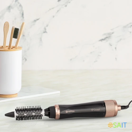 Фен-щетка Vitek VT-8243 черный