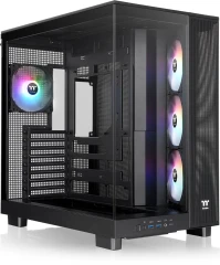 Корпус Thermaltake View 380 XL TG ARGB черный без БП ATX 5x120mm 2x140mm 2xUSB3.0 audio bott PSU