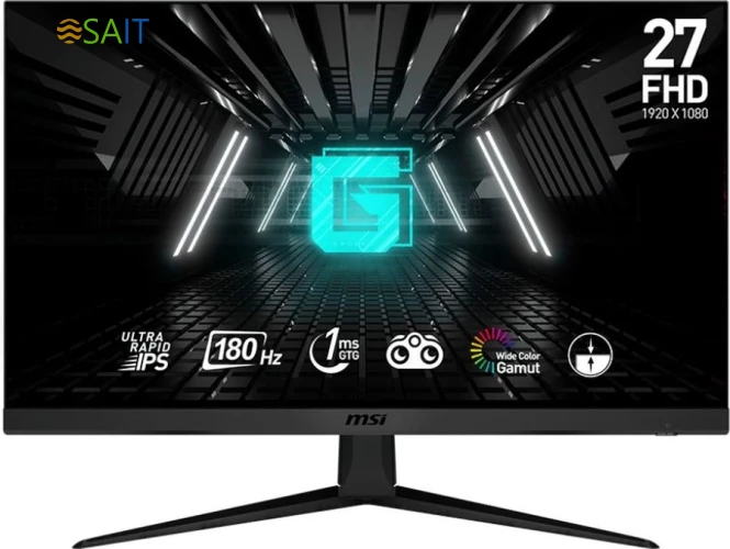 Монитор MSI 27" G2712F черный IPS LED 16:9 HDMI матовая 300cd 178гр/178гр 1920x1080 180Hz DP FHD 4.2кг