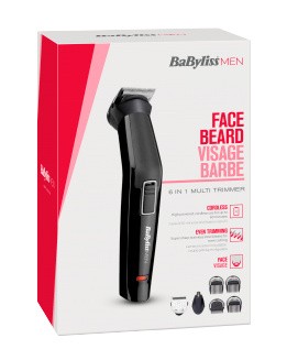 Триммер Babyliss MT725E черный (насадок в компл:6шт)