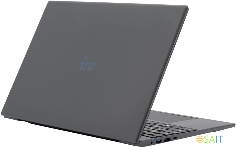 Ноутбук IRU Tactio 15PHC Ryzen 5 5500U 16Gb SSD512Gb AMD Radeon Graphics 15.6" IPS FHD (1920x1080) Windows 11 Pro Multi Language black WiFi BT Cam 4350mAh (2017337)