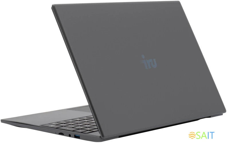 Ноутбук IRU Tactio 15PHC Ryzen 5 5500U 16Gb SSD512Gb AMD Radeon Graphics 15.6" IPS FHD (1920x1080) Windows 11 Pro Multi Language black WiFi BT Cam 4350mAh (2017337)