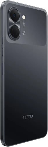 Смартфон Tecno Spark Go 3 64Gb 4Gb черный моноблок 3G 4G 2Sim 6.75" 720x1600 Android 15 13Mpix 802.11 a/b/g/n/ac NFC GPS GSM900/1800 Protect microSD max1024Gb