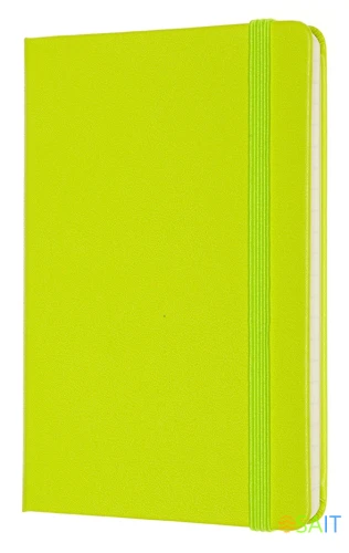 Блокнот Moleskine CLASSIC MM710C2 Pocket 90x140мм 192стр. линейка твердая обложка лайм