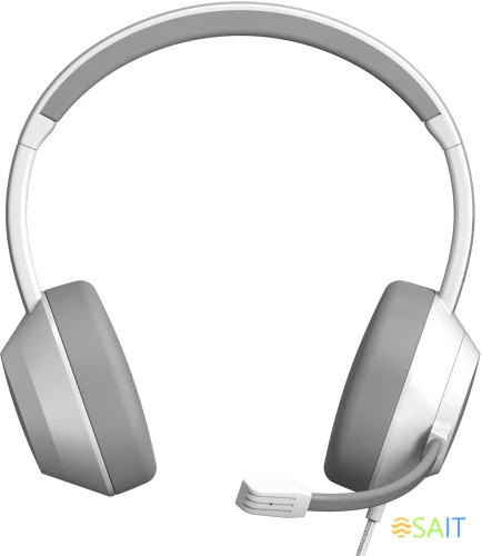 Наушники с микрофоном A4Tech Fstyler FH150U белый/серый 2м накладные USB оголовье (FH150U WHITE)