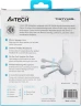 Наушники с микрофоном A4Tech Fstyler FH150U белый/серый 2м накладные USB оголовье (FH150U WHITE)