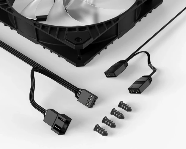 Вентилятор для корпуса ID-Cooling WF-14025-XT ARGB 140х140x25 черный 4-pin 31.2дБ (WF-14025-XT ARGB) Ret