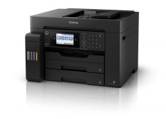 МФУ струйный Epson L15150 (C11CH72404/505/506/403) A3+ Duplex Net WiFi черный