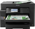 МФУ струйный Epson L15150 (C11CH72404/505/506/403) A3+ Duplex Net WiFi черный