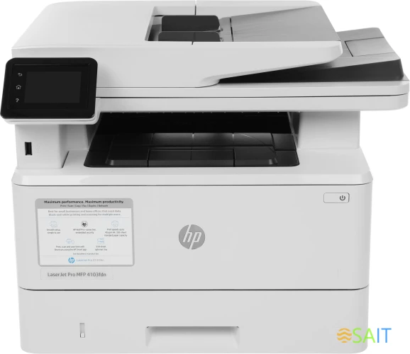 МФУ лазерный HP LaserJet Pro 4103fdn (2Z628A) A4 Duplex Net белый