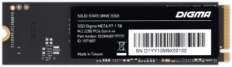 Накопитель SSD Digma PCIe 3.0 x4 1TB DGSM3001TP53T Mega P5 M.2 2280