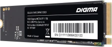 Накопитель SSD Digma PCIe 3.0 x4 1TB DGSM3001TP53T Mega P5 M.2 2280