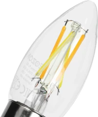 Умная лампа Geozon FL-02 E14 5.5Вт 470lm Wi-Fi (упак.:1шт) (GSH-SLF02)