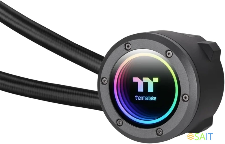 Система водяного охлаждения Thermaltake TH360 V2 ARGB Soc-AM5/AM4/1200/1700/1851 черный 4-pin 25.8dB Al+Cu Ret (CL-W362-PL12SW-A)