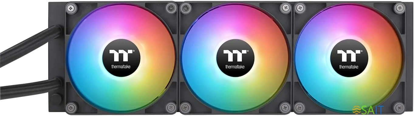 Система водяного охлаждения Thermaltake TH360 V2 ARGB Soc-AM5/AM4/1200/1700/1851 черный 4-pin 25.8dB Al+Cu Ret (CL-W362-PL12SW-A)