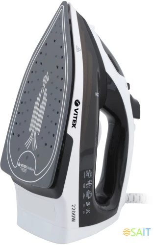 Утюг Vitek Metropolis VT-8338 2200Вт серый/белый