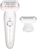 Эпилятор Braun SES9-030 скор.:2 насад.:3 от электр.сети от аккум. белый/розовый