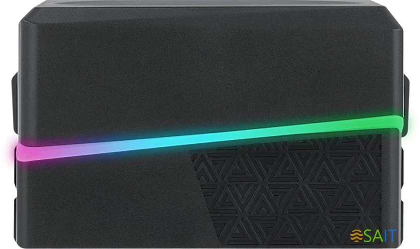 Устройство охлаждения(кулер) Aerocool Cylon 4F ARGB Soc-AM5/AM4/1200/1700/1851 черный 4-pin 14-26dB Al+Cu 145W 550gr Ret (CYLON 4F ARGB PWM 4P)