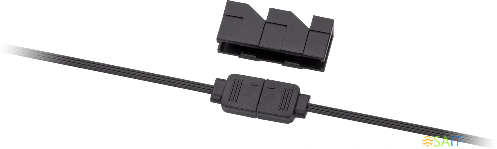 Вентилятор для корпуса Thermaltake CT140 ARGB 140х140x25 черный 4-pin 30.5дБ (упак.:2шт) (CL-F150-PL14SW-A) Ret