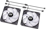 Вентилятор для корпуса Thermaltake CT140 ARGB 140х140x25 черный 4-pin 30.5дБ (упак.:2шт) (CL-F150-PL14SW-A) Ret
