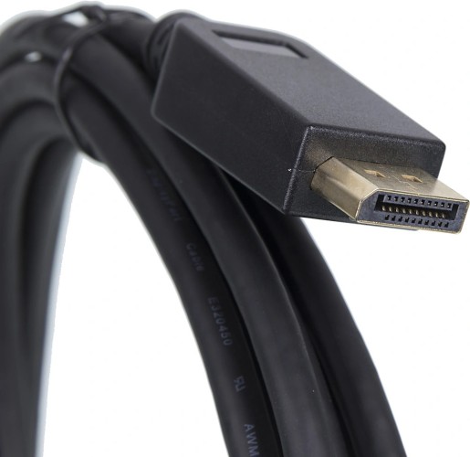 Кабель 1.2v ver2.0 DisplayPort (m) HDMI (m) 3м черный