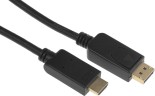 Кабель 1.2v ver2.0 DisplayPort (m) HDMI (m) 3м черный