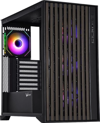 Корпус Formula TimberLine T0 черный без БП ATX 6x120mm 6x140mm 2xUSB3.0 audio bott PSU