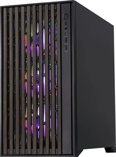 Корпус Formula TimberLine T0 черный без БП ATX 6x120mm 6x140mm 2xUSB3.0 audio bott PSU