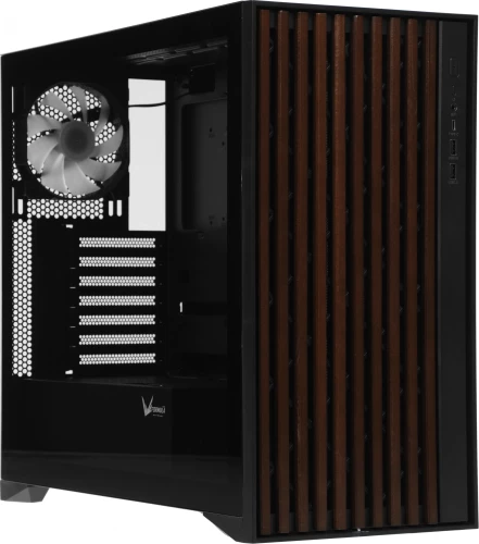 Корпус Formula TimberLine T0 черный без БП ATX 6x120mm 6x140mm 2xUSB3.0 audio bott PSU