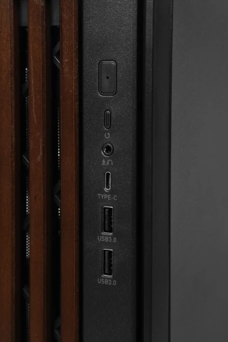 Корпус Formula TimberLine T0 черный без БП ATX 6x120mm 6x140mm 2xUSB3.0 audio bott PSU