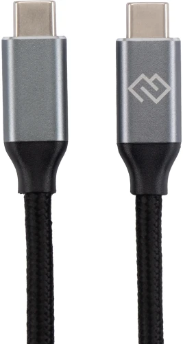 Кабель Digma D-TYPE-C-USB3.2-100W-4K-2M USB Type-C (m)-USB Type-C (m) 2м черный