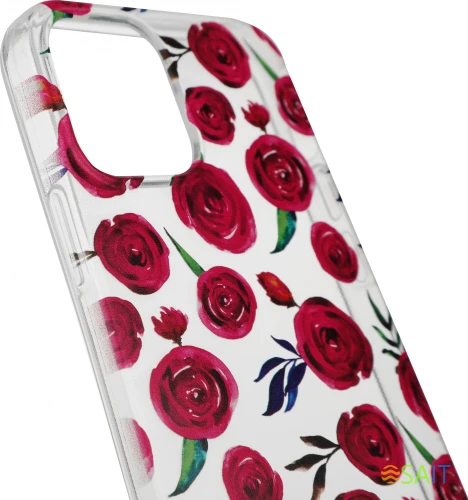 Чехол (клип-кейс) Gresso для Apple iPhone 12/12 Pro Air прозрачный/рисунок (GR17AAAE9075)