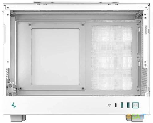 Корпус Deepcool CH160 белый без БП miniITX 7x120mm 1xUSB3.0 audio bott PSU