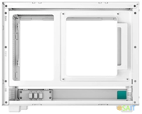 Корпус Deepcool CH160 белый без БП miniITX 7x120mm 1xUSB3.0 audio bott PSU