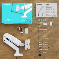 Кронштейн для мониторов ONKRON ONKRON G80 WHITE