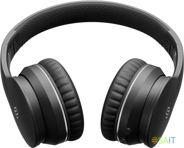 Гарнитура накладные Digma BT-19 ANC черный беспроводные bluetooth оголовье (BT19)