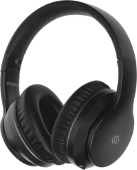 Гарнитура накладные Digma BT-19 ANC черный беспроводные bluetooth оголовье (BT19)