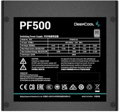 Блок питания Deepcool ATX 500W PF500 V2 80 PLUS WHITE (20+4pin) APFC 120mm fan 6xSATA RTL