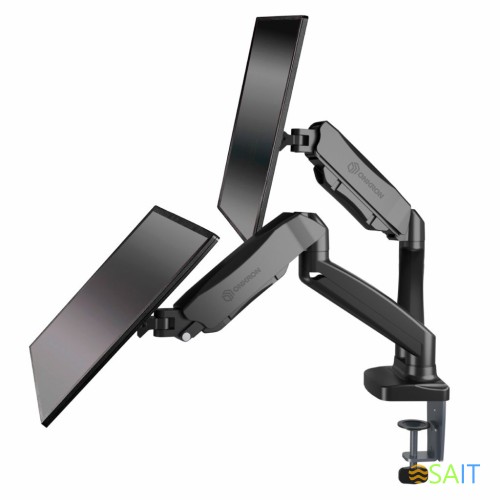 Кронштейн для мониторов Onkron G160 черный 13"-32" макс.16кг настольный поворот и наклон верт.перемещ.