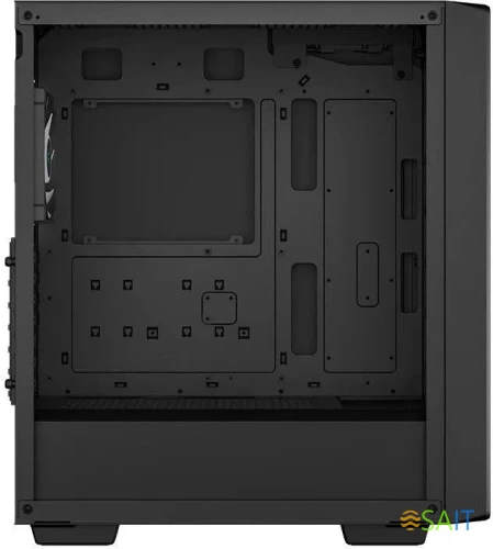 Корпус Deepcool CC560 V2 черный без БП ATX 4x120mm 5x140mm 1xUSB2.0 audio bott PSU