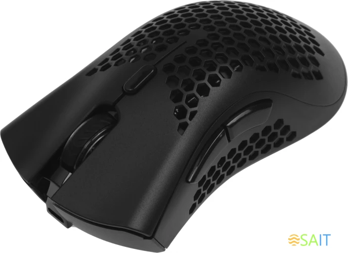 Мышь Defender Warlock GM-709L черный оптическая 2400dpi беспров. USB 7but (52709)