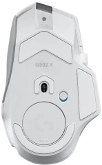 Мышь Logitech G502 X Lightspeed белый оптическая 25600dpi беспров. USB 13but (910-006191)