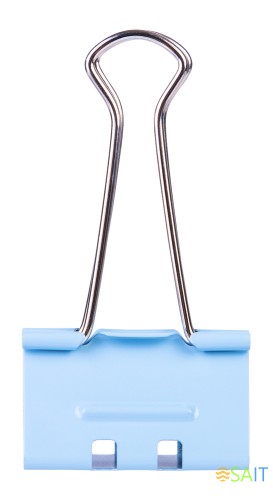 Зажимы Deli E8554S металл 25мм ассорти (упак.:48шт) пластиковая туба