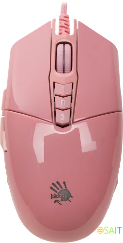 Мышь A4Tech Bloody P91s розовый оптическая 8000dpi USB 8but (P91S PINK ACTIVATED)