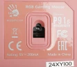 Мышь A4Tech Bloody P91s розовый оптическая 8000dpi USB 8but (P91S PINK ACTIVATED)